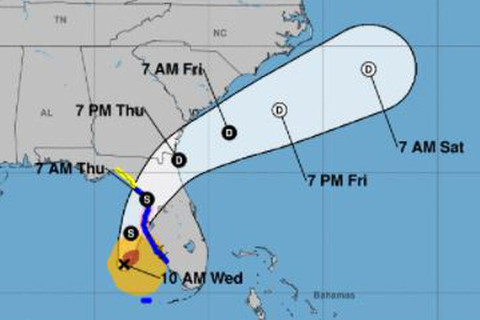 Hurricane Eta 2020 forecast